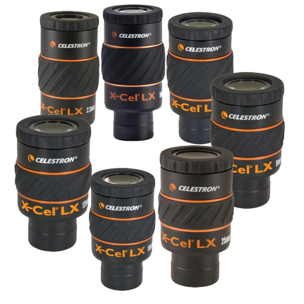 Celestron XCEL LX Series Eyepieces Telescopes Direct